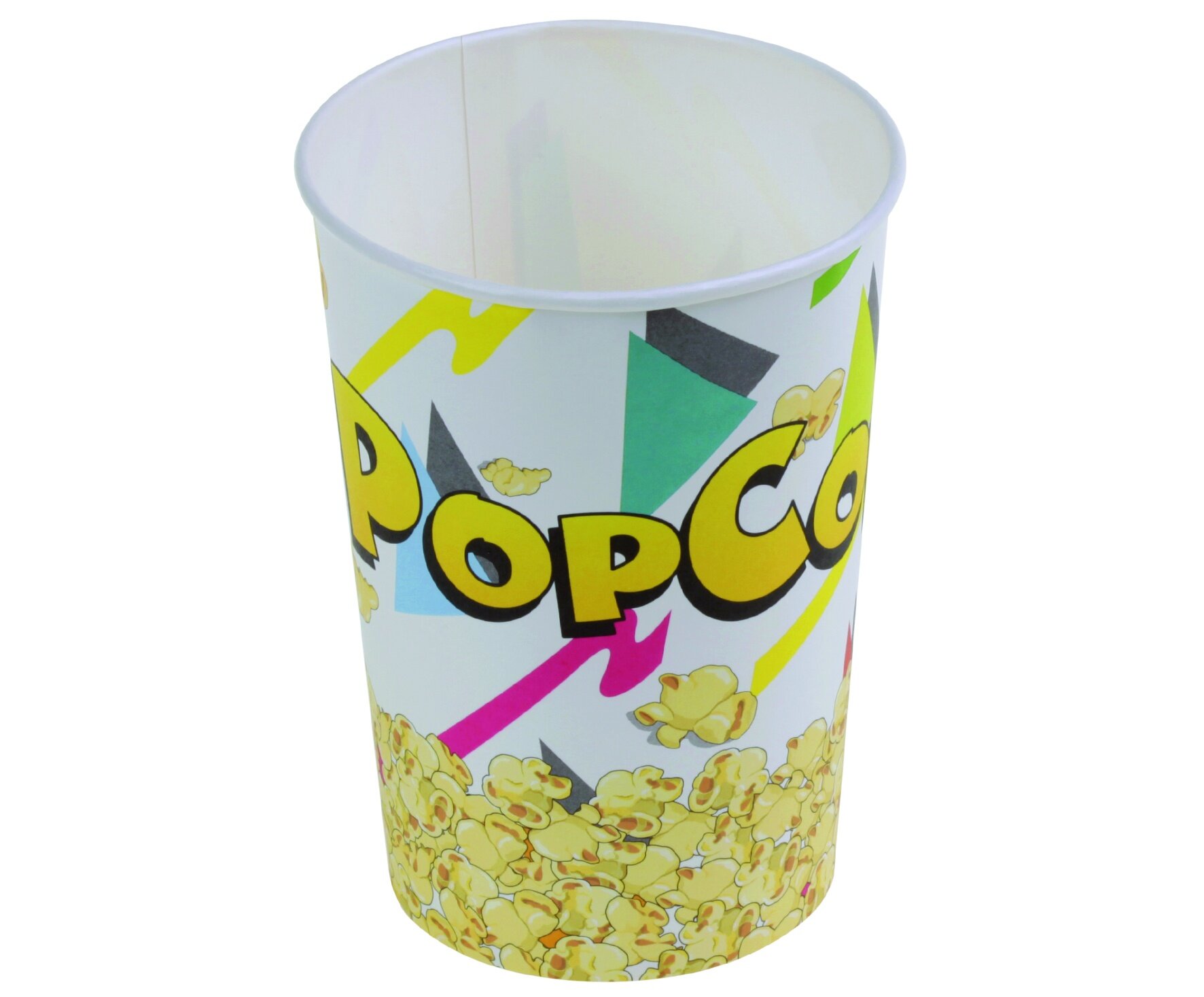 Popcorn-Becher suplesse Karton/PE, bunt, 1390 ml