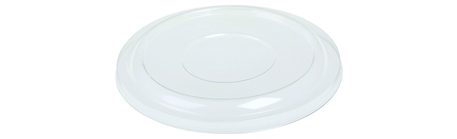 Deckel fest schließend PET, transparent, rund, Ø 11 cm