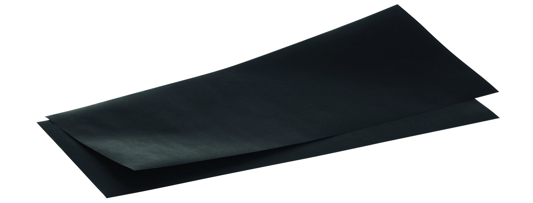 Steak-Papier schwarz 165x370mm, 60g/m²