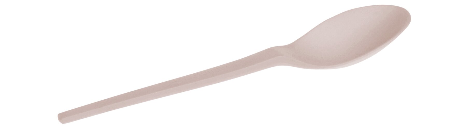 Kaffeelöffel naturesse CPLA, beige, 12.8 cm