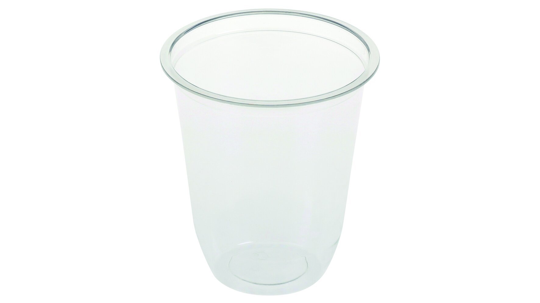Becher PET, transparent, rund, 450 ml