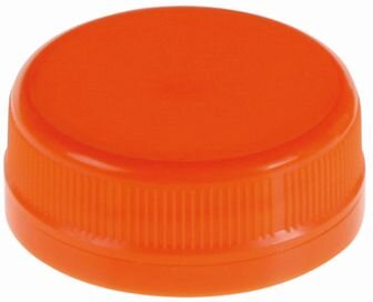 Deckel mit Erstöffnungsgarantie NEO HDPE, orange