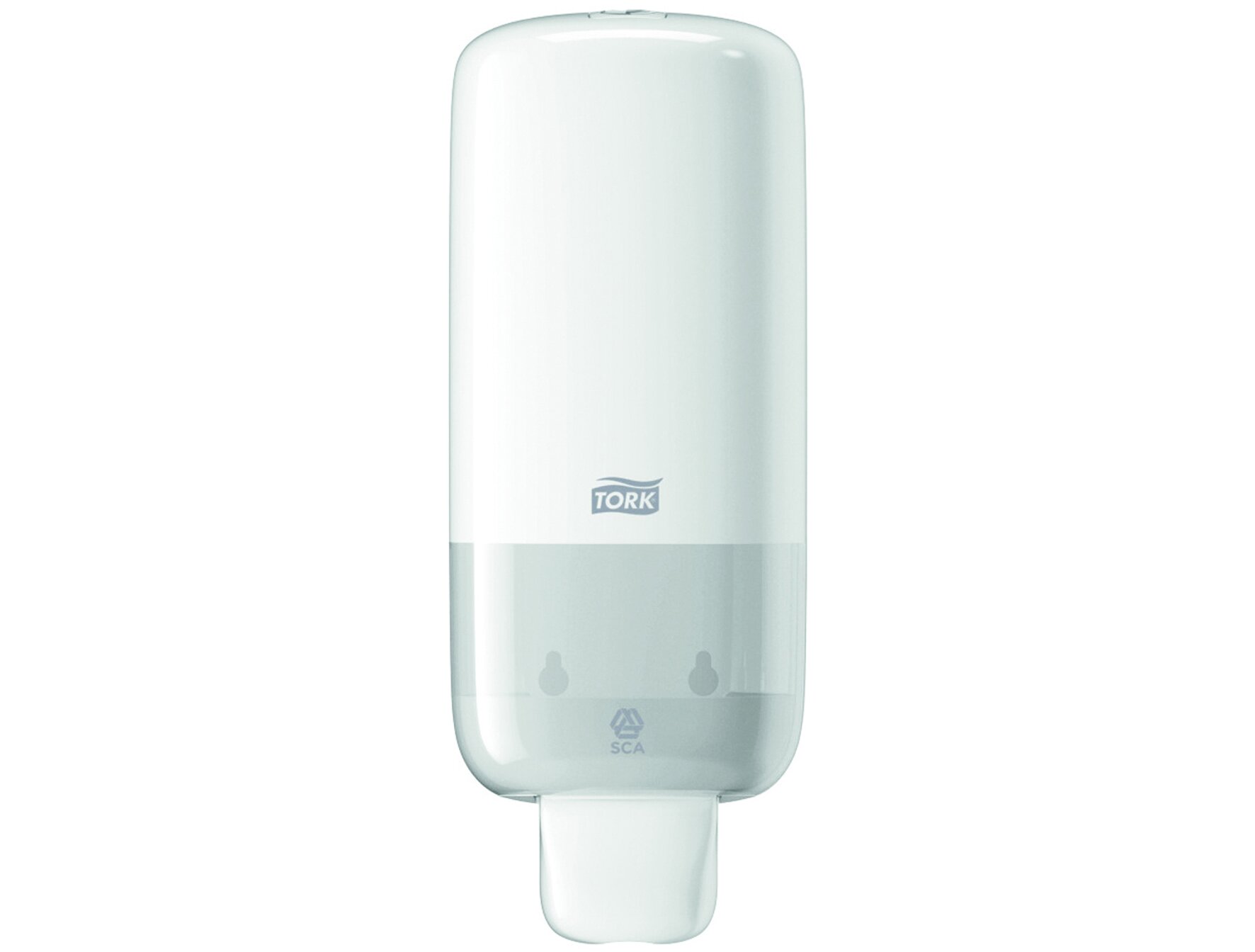 Spender für Seife & Desinfektionsmittel Tork S4, weiss
