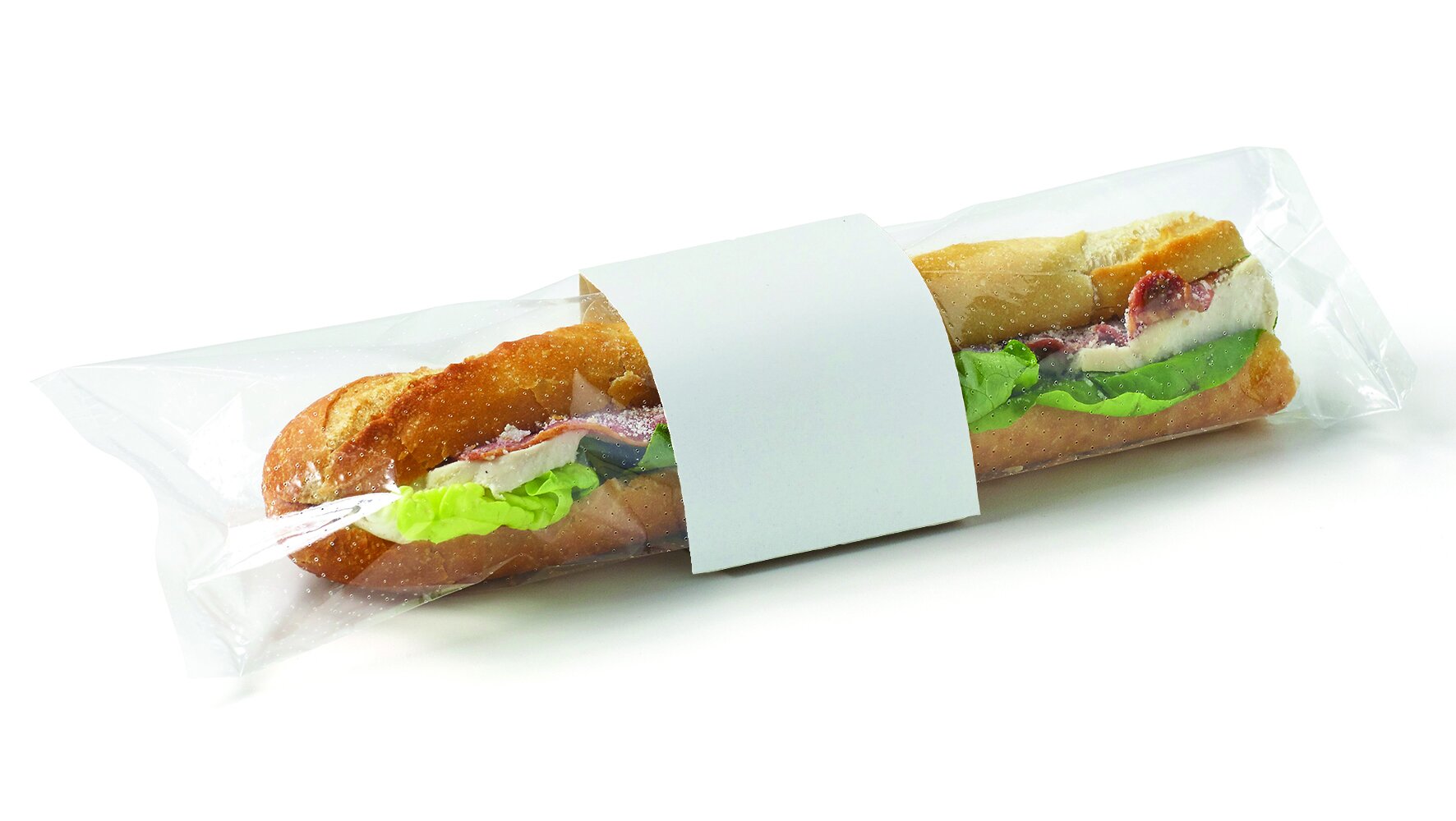 Snackverpackung perforiert suplesse Karton/PP, 28 cm