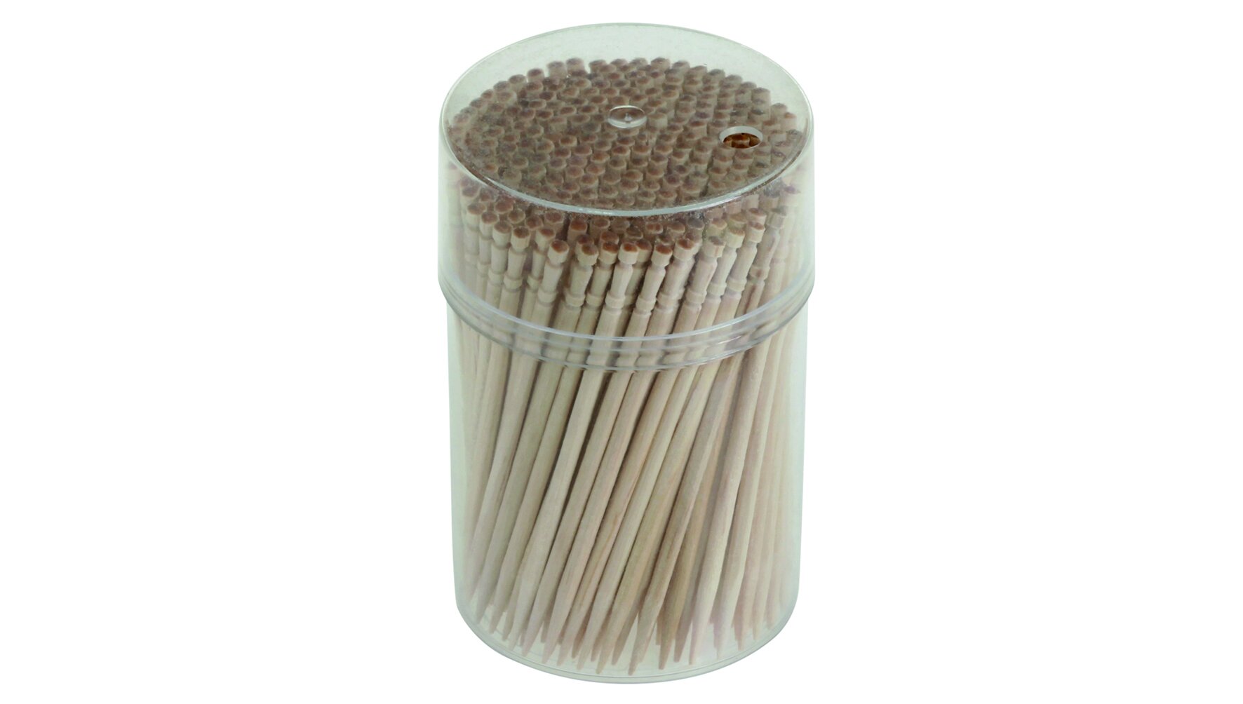Zahnstocher suplesse Holz, in Dose, 6.5 cm