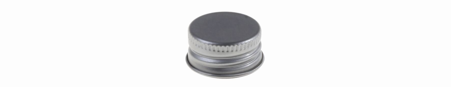 Deckel Aluminium, silber, Ø 1.8 cm