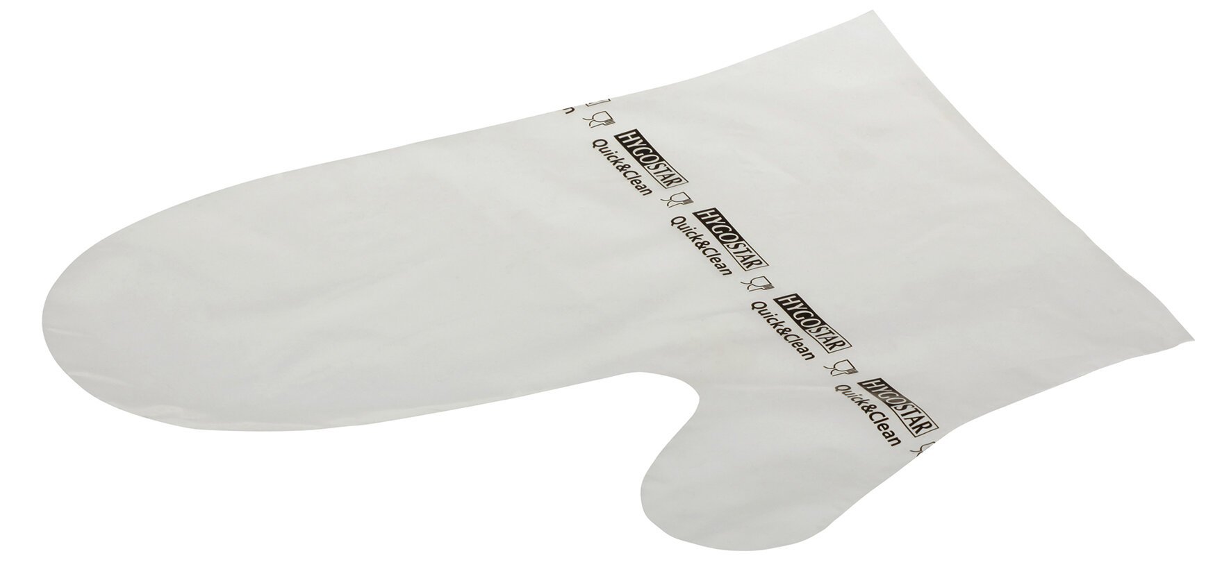 Handschuhe Fäustling PE, transparent, Einheitsgrösse