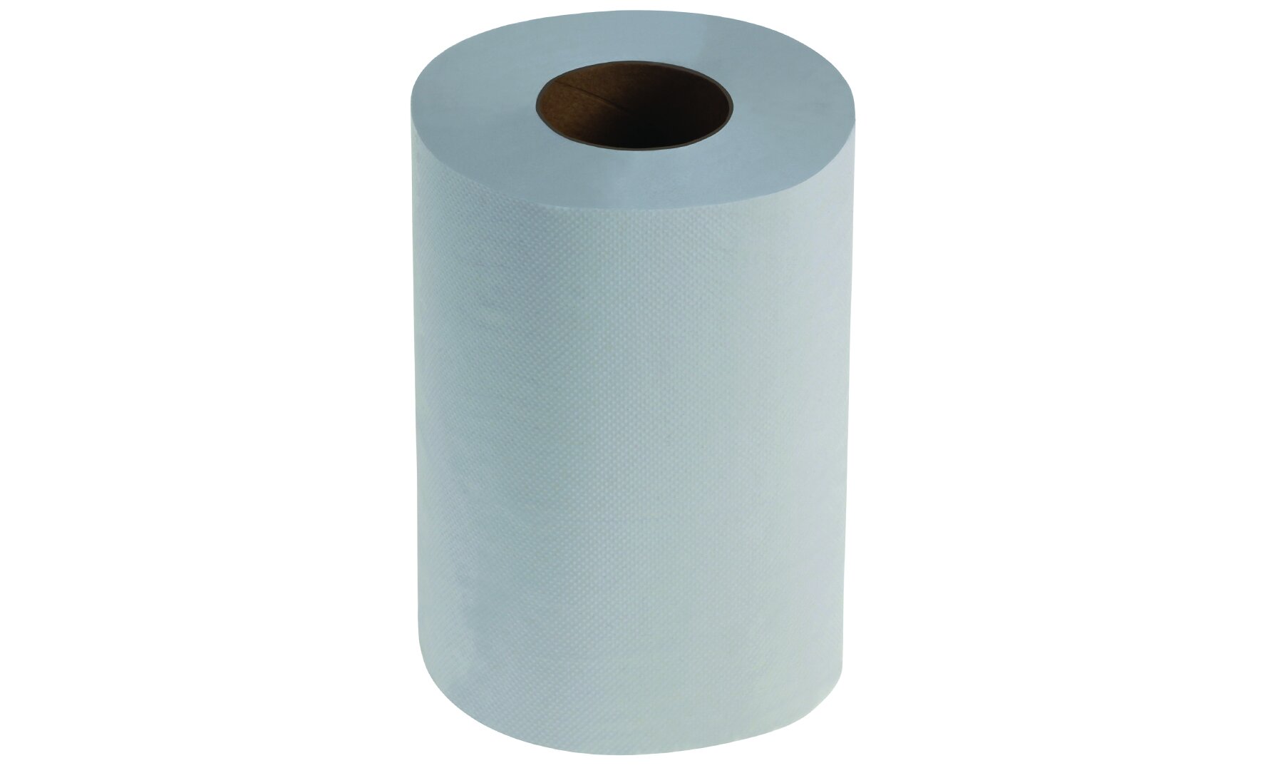 Rollenhandtuch mini, weiss, 1-lagig, perforiert, 120 lfm