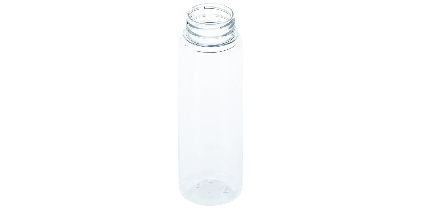 Weithalsflasche Shot PET, transparent, 250 ml