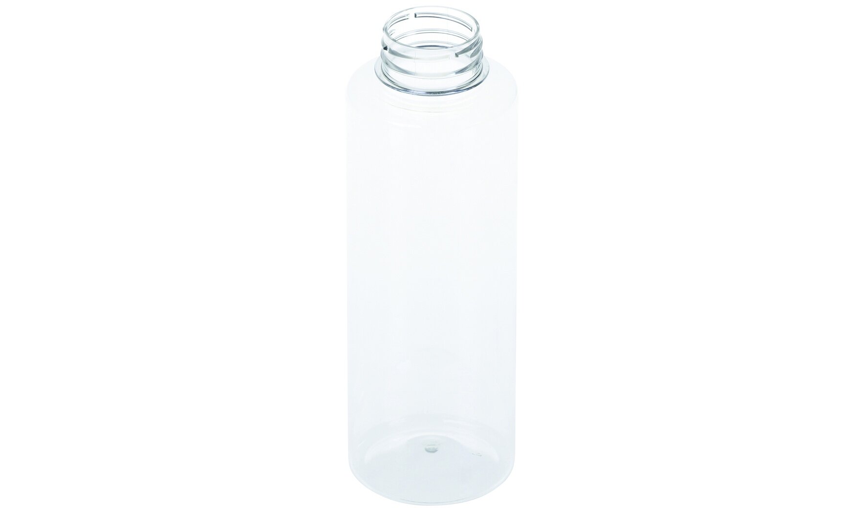 Weithalsflasche Shot PET, transparent, 500 ml