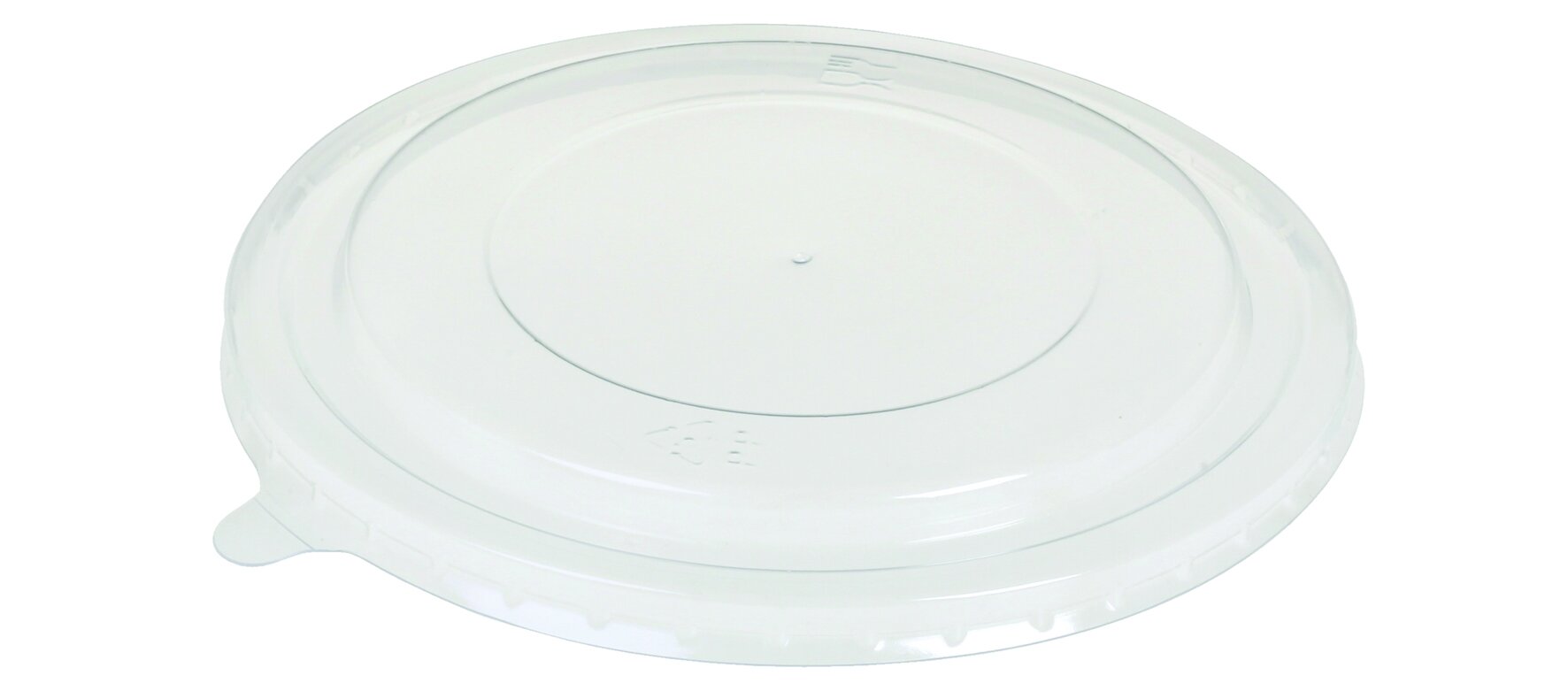 Deckel mit Dampfloch PP, transparent, rund, Ø 15 cm
