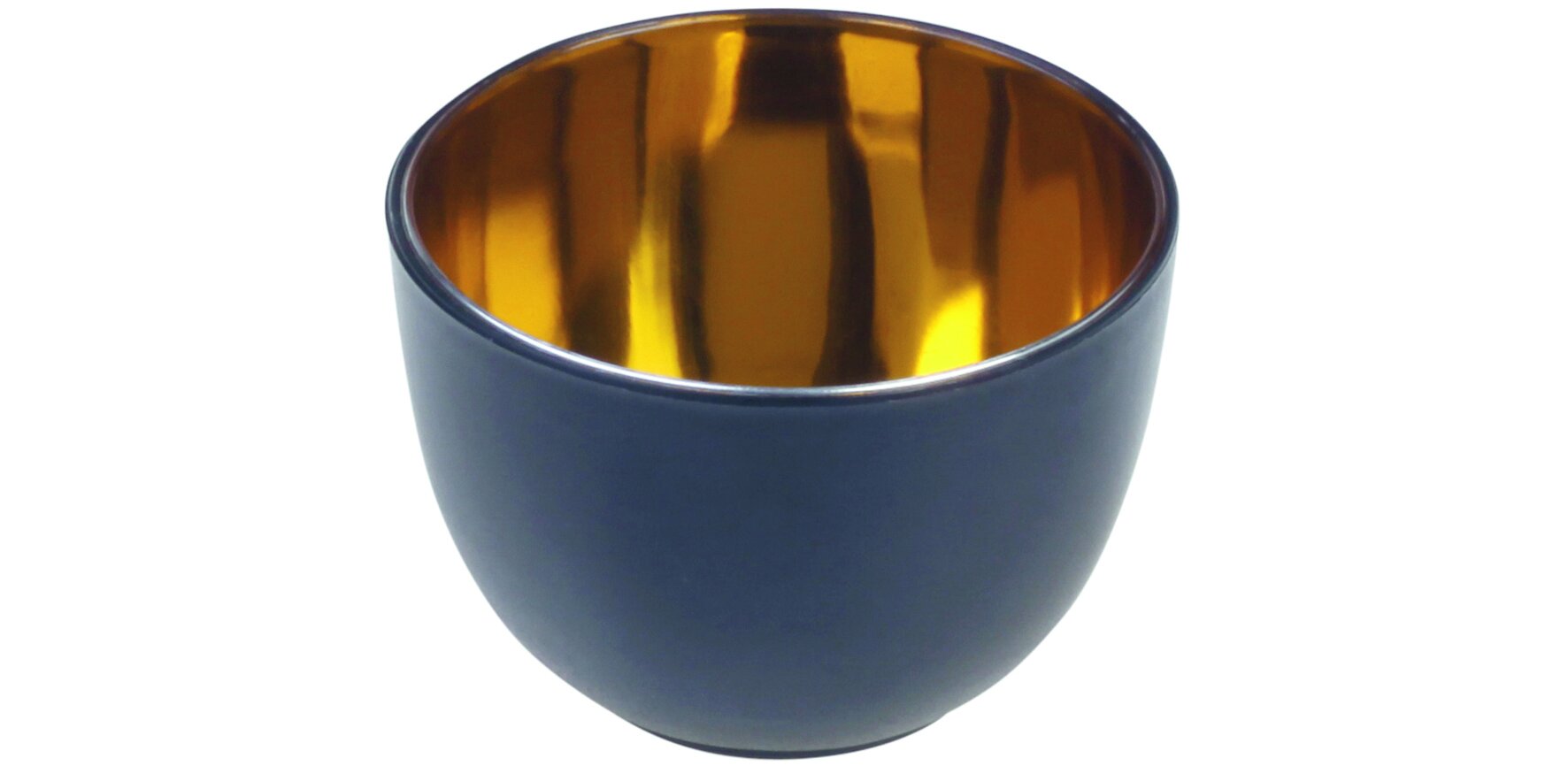 Schale desgineline PS, schwarz/gold 65ml