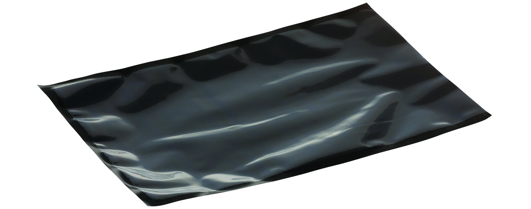 Vakuukbeutel PA/PE, schwarz/transparent, 18 x 26 cm