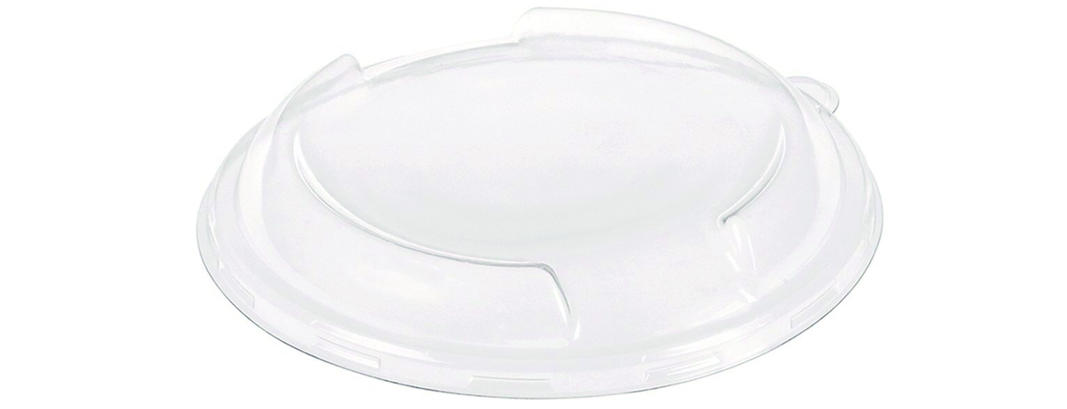 Domdeckel suplesse rPET, transparent, rund, stapelbar, Ø 15.1 cm