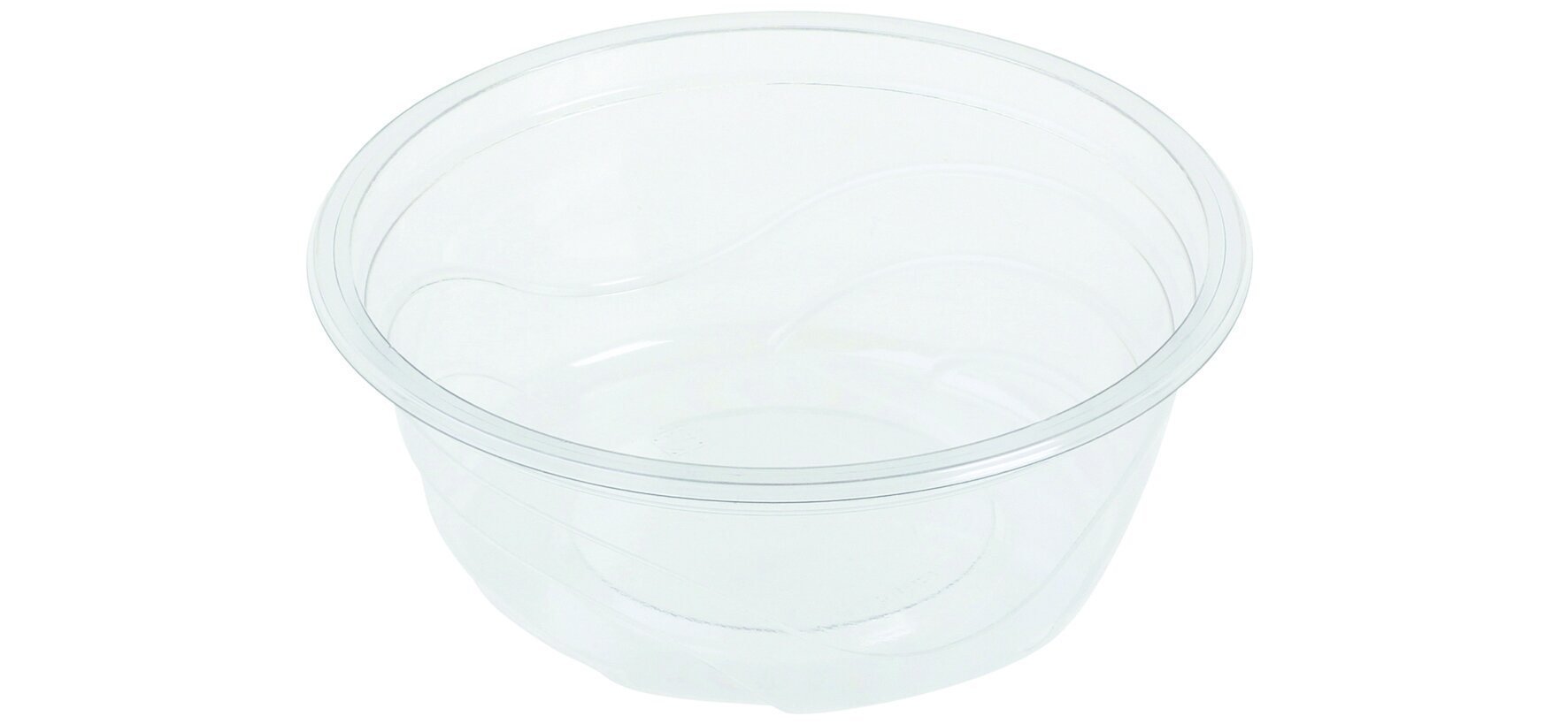 Einsatzbecher PET, transparent, rund, Ø 11.7 cm