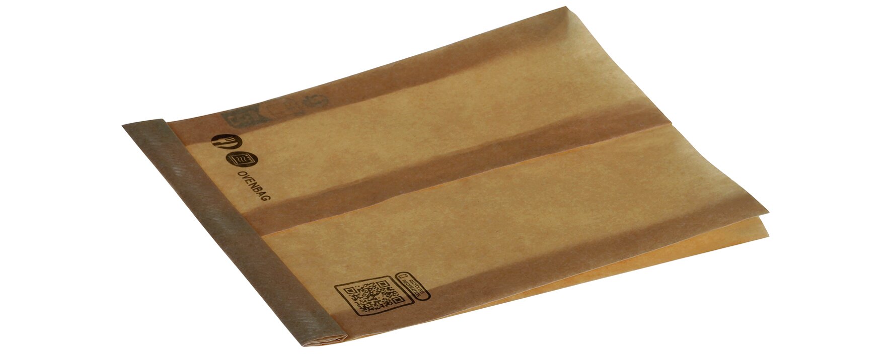 Ovenbag suplesse Papier, braun, 17 x 20.5 cm