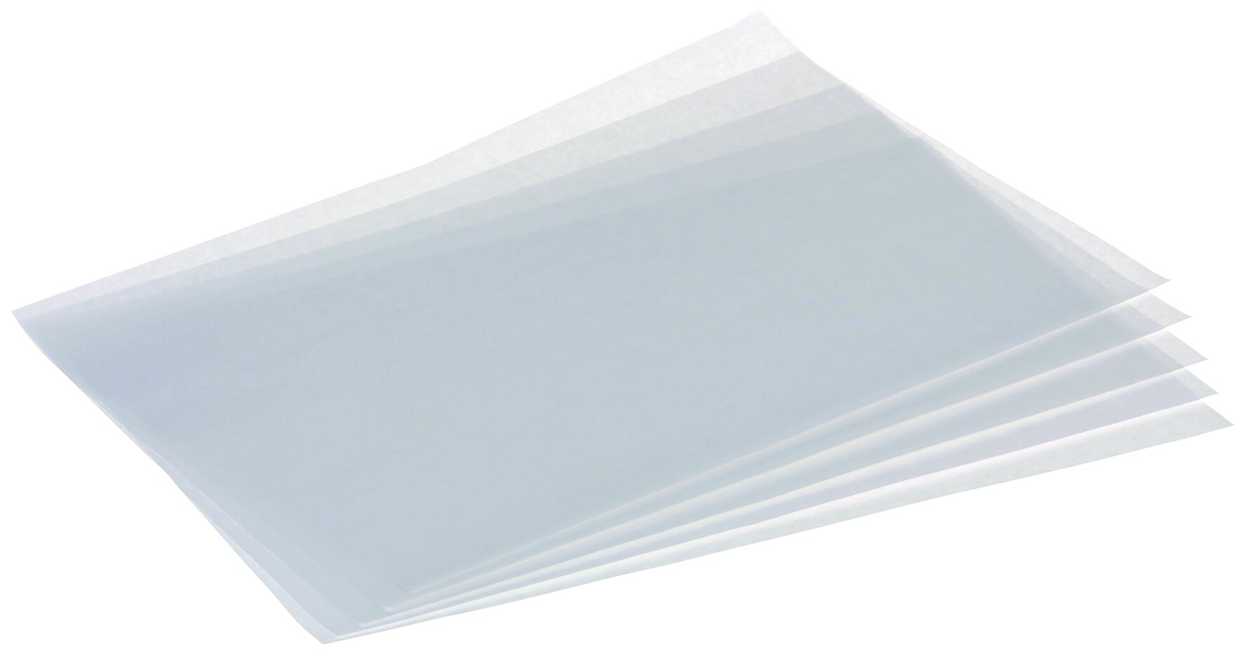 Wickelpapier suplesse Papier, weiss, 1/2-Bogen, 75 x 50 cm