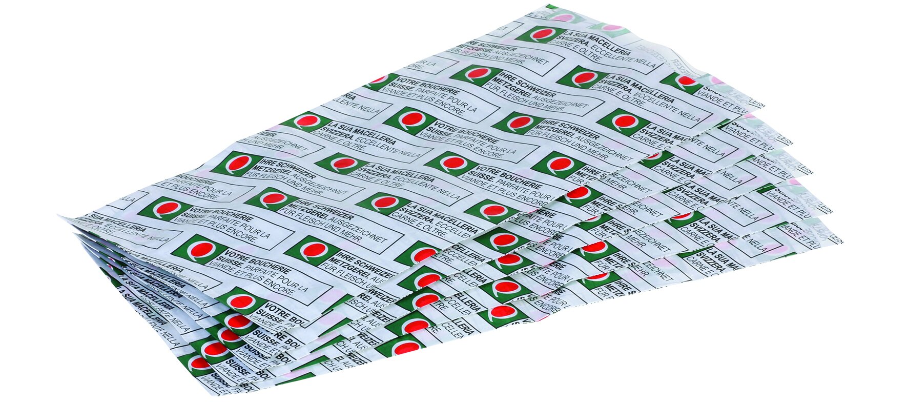 Papierbeutel weiss 40gm², 160x340+80mm