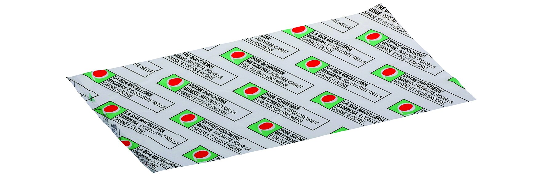 Flachbeutel Q HDPE, weiss, 20 x 34 cm, geblockt