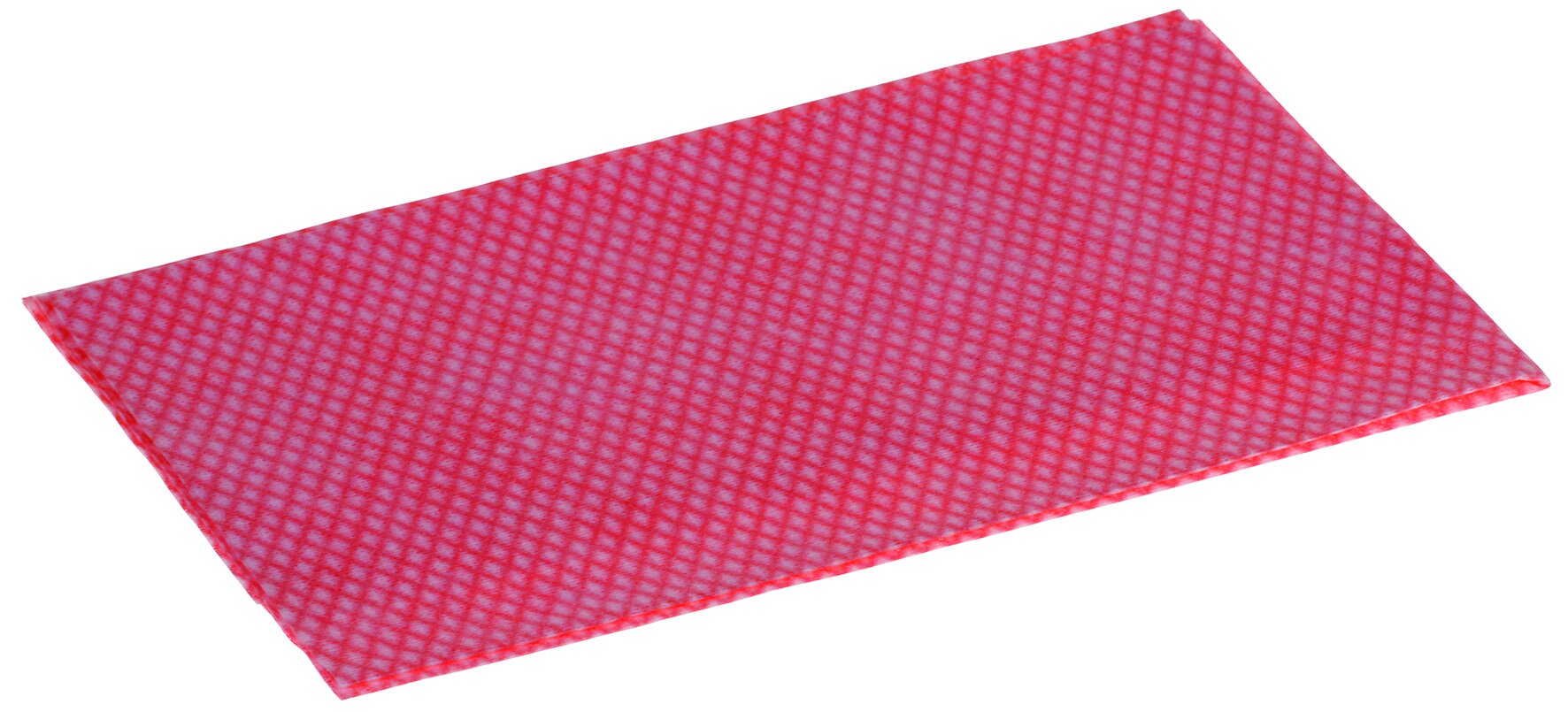 Reinigungstuch Lavette, rot/weiß 58 x 51 cm