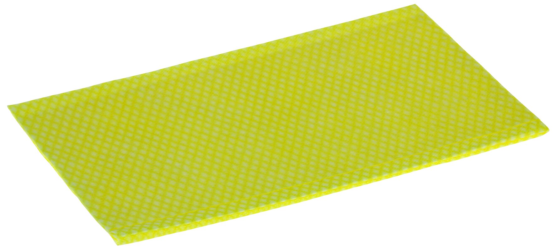 Reinigungstuch Lavette, gelb/weiß 58 x 51 cm