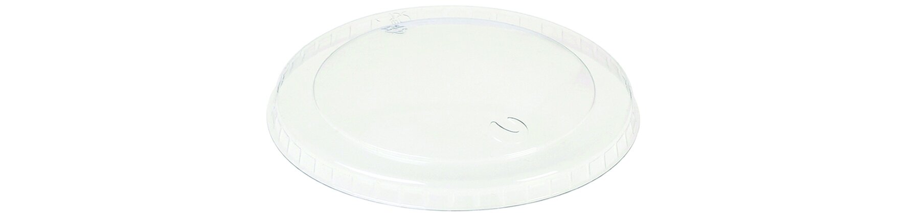 Deckel naturesse PLA, transparent, rund, Ø 7.5 cm