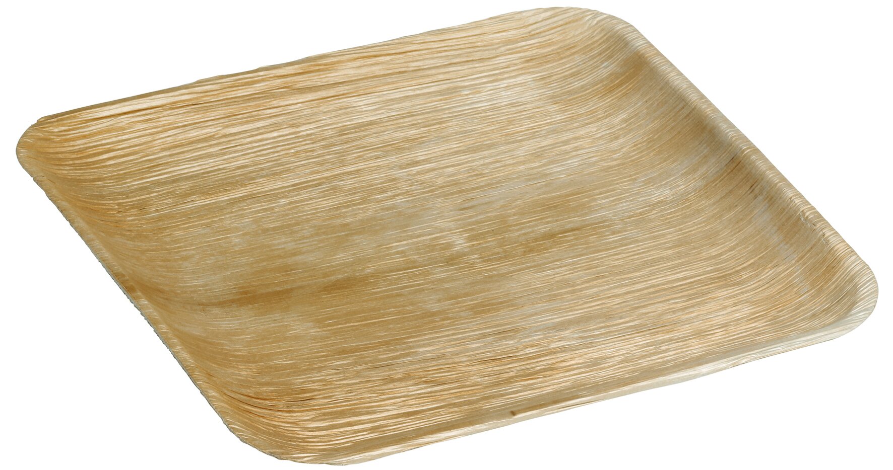 Teller naturesse Palmblatt, quadratisch, 25 x 25 cm