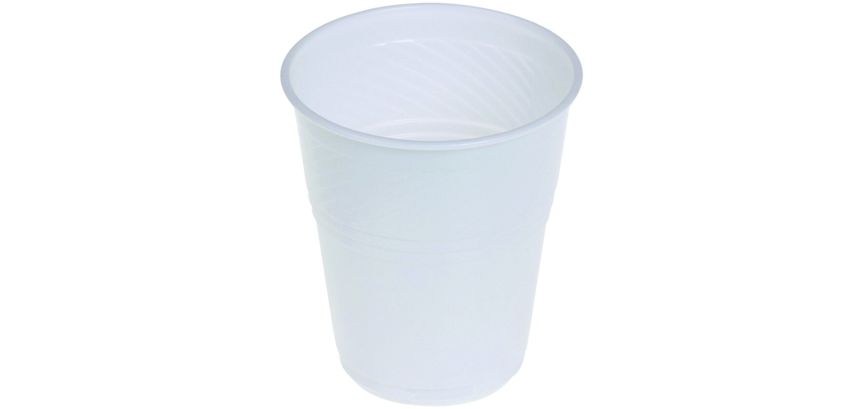 Automatenbecher PS, weiss, 150 ml