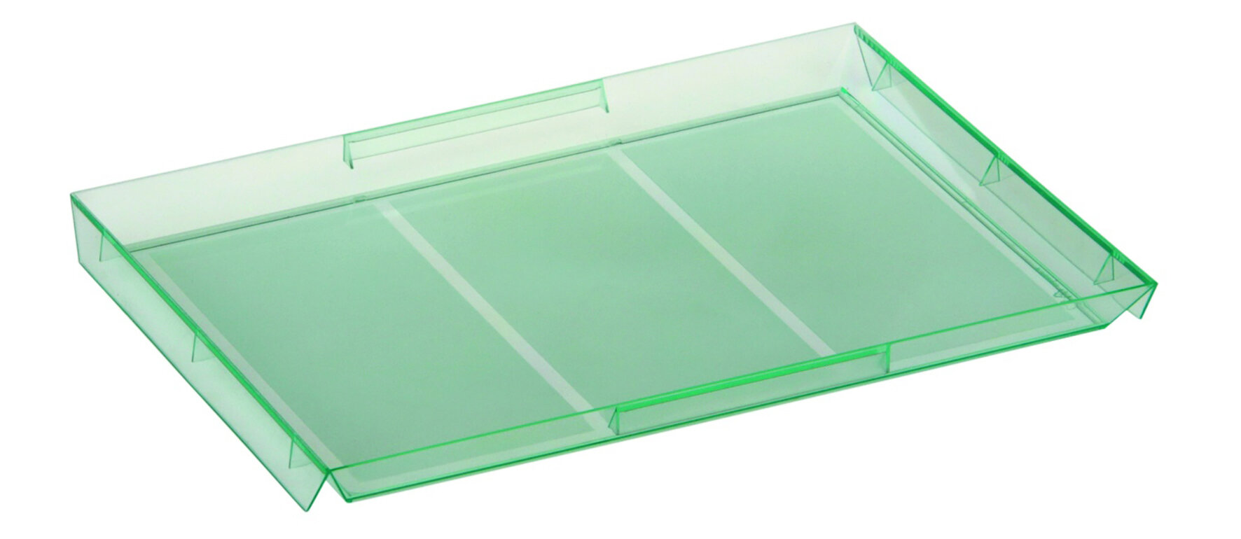 Tablett Atlas 1/2 PS meerblau 192x274x20mm