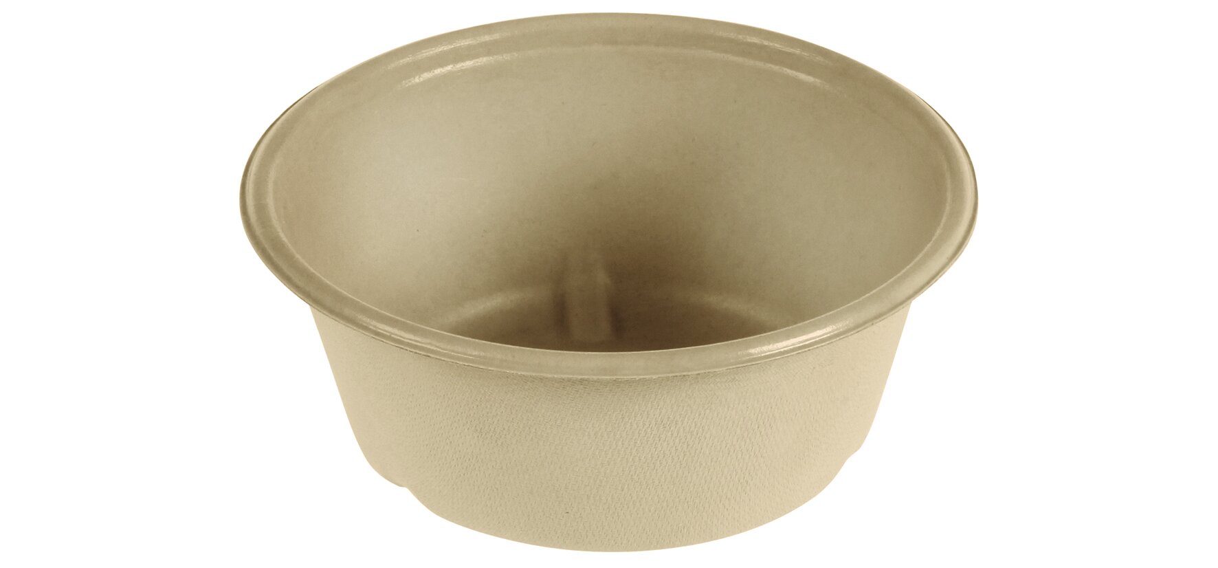 Bowl naturesse Zuckerrohr/PBAT, rund, 600 ml