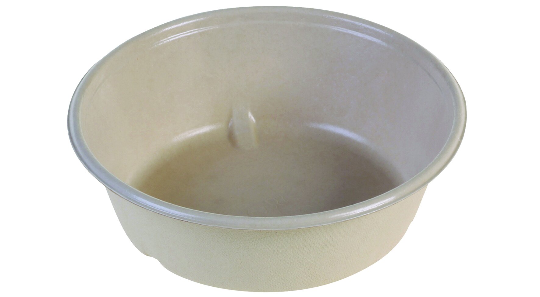 Bowl naturesse Zuckerrohr/PBAT, rund, 1200 ml