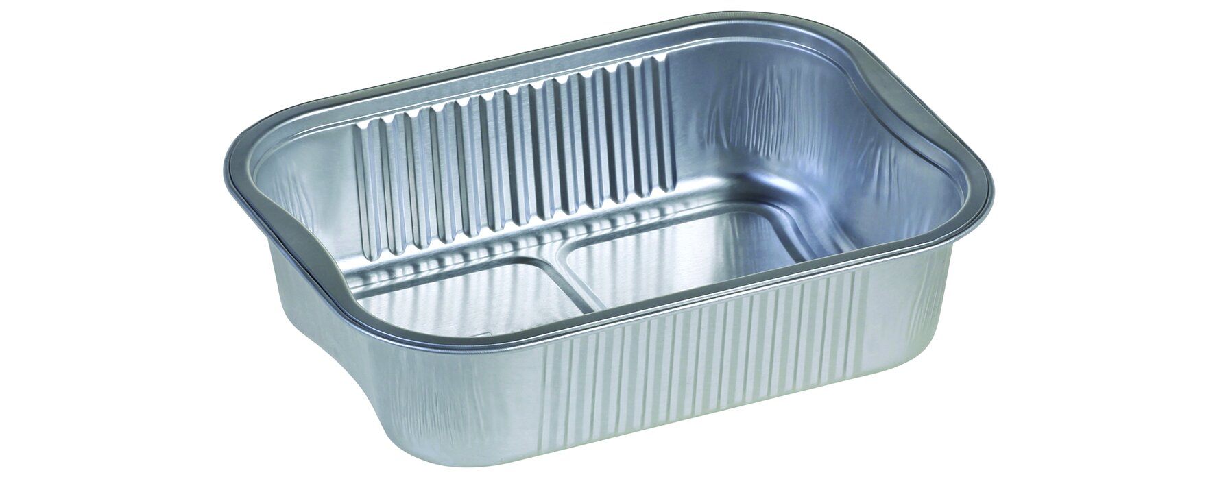 Schale Ready2Cook Aluminium, rechteckig, 750 ml