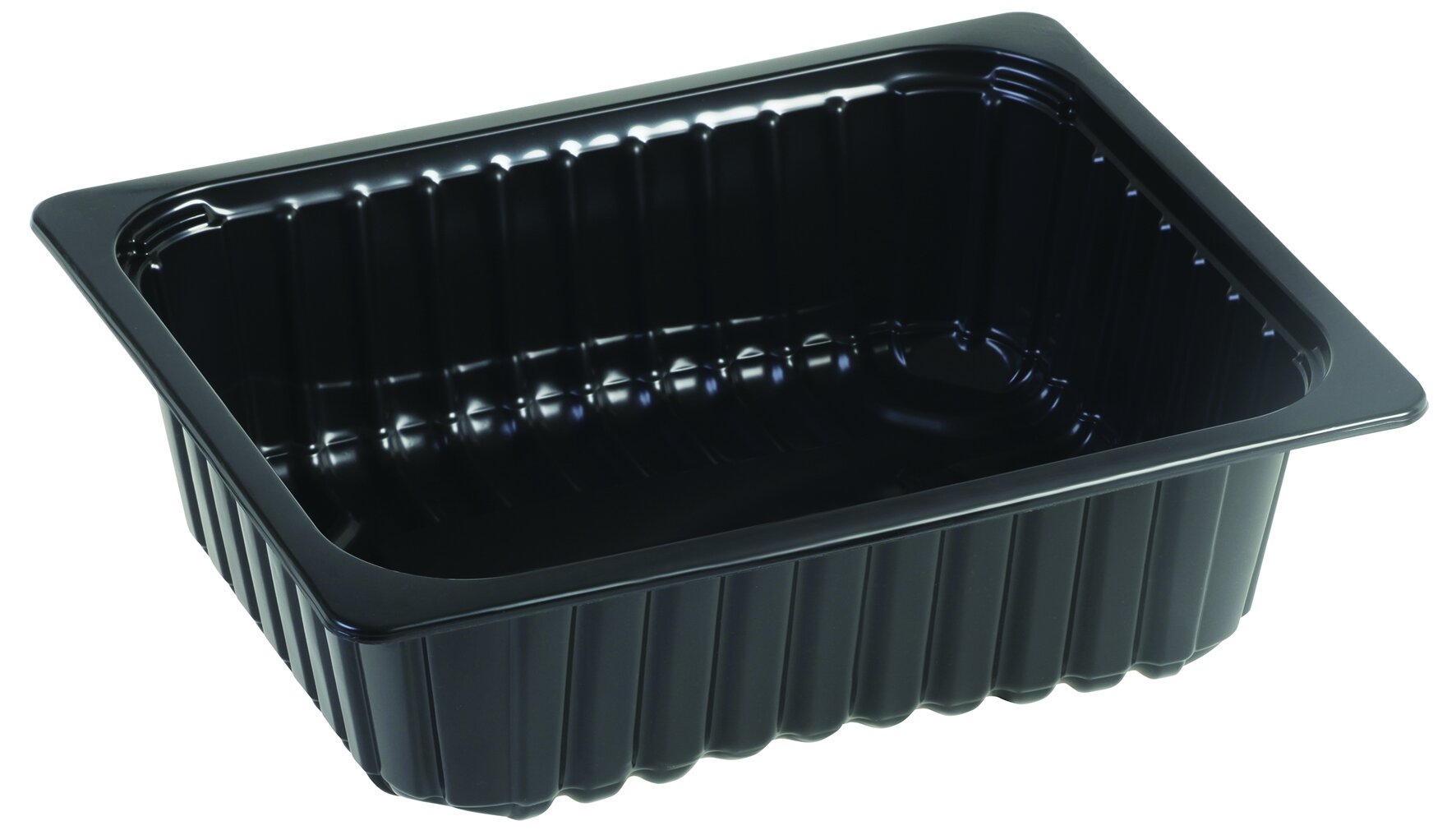 Schale PP GN1/2 4686ml schwarz 325x265x95mm