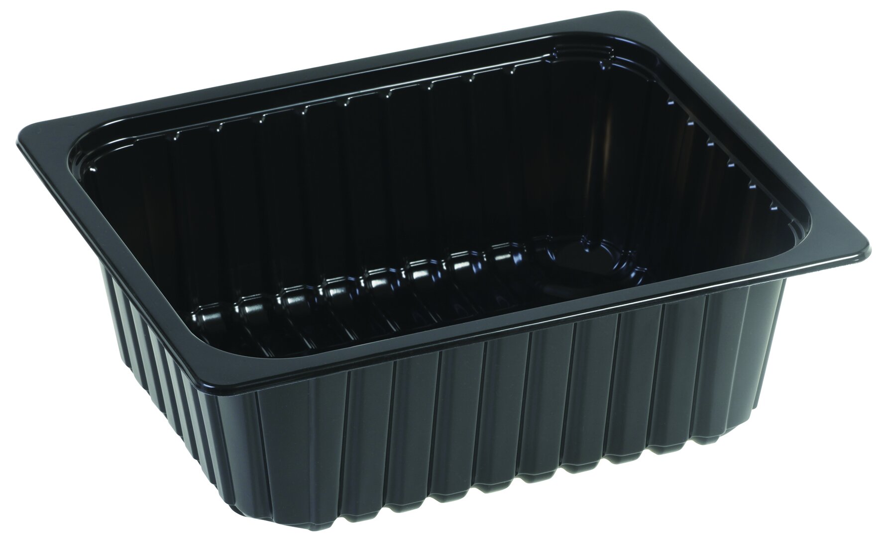 Schale PP GN1/2 5439ml schwarz 325x265x110mm