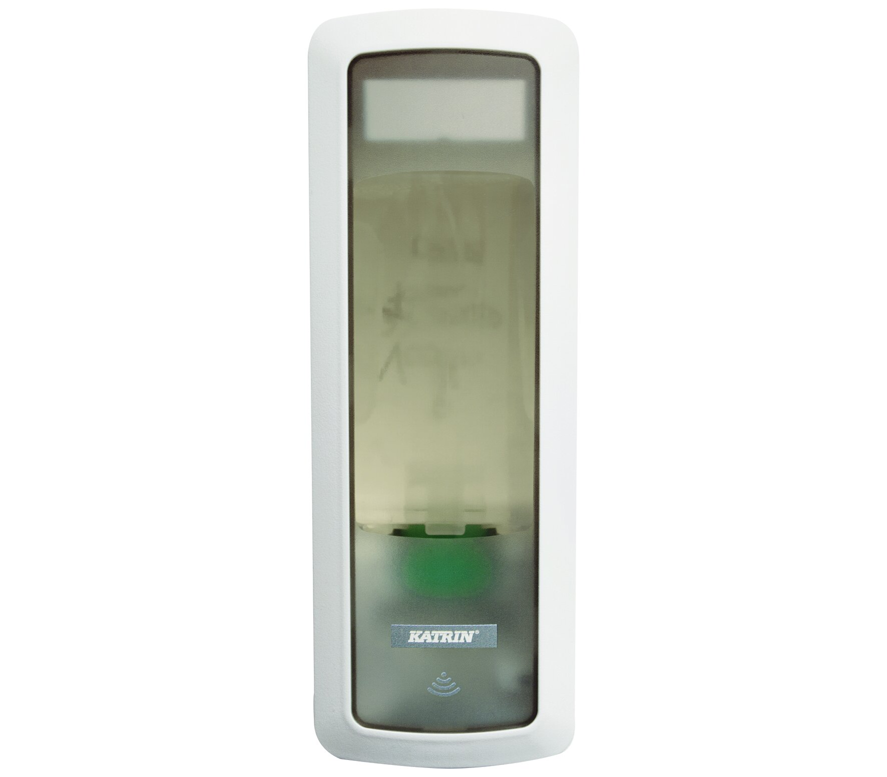 Spender für Seife & Desinfektionsmittel Katrin, weiss, touchfree, 500 ml