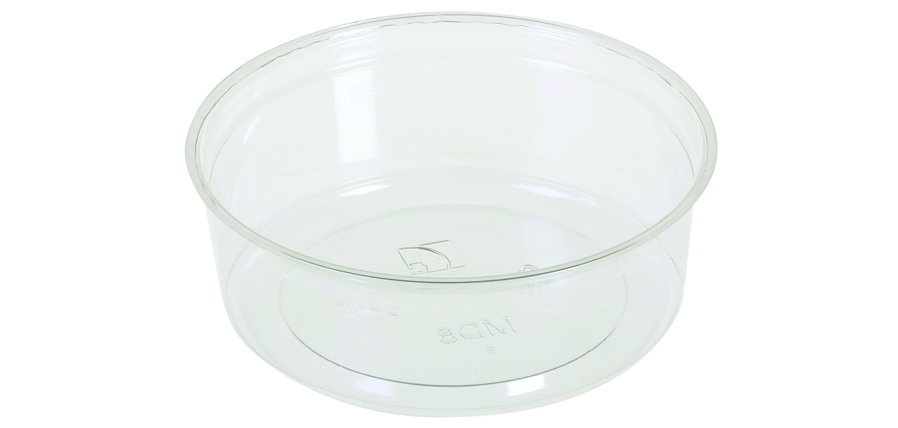 Becher PET, transparent, rund, 250 ml