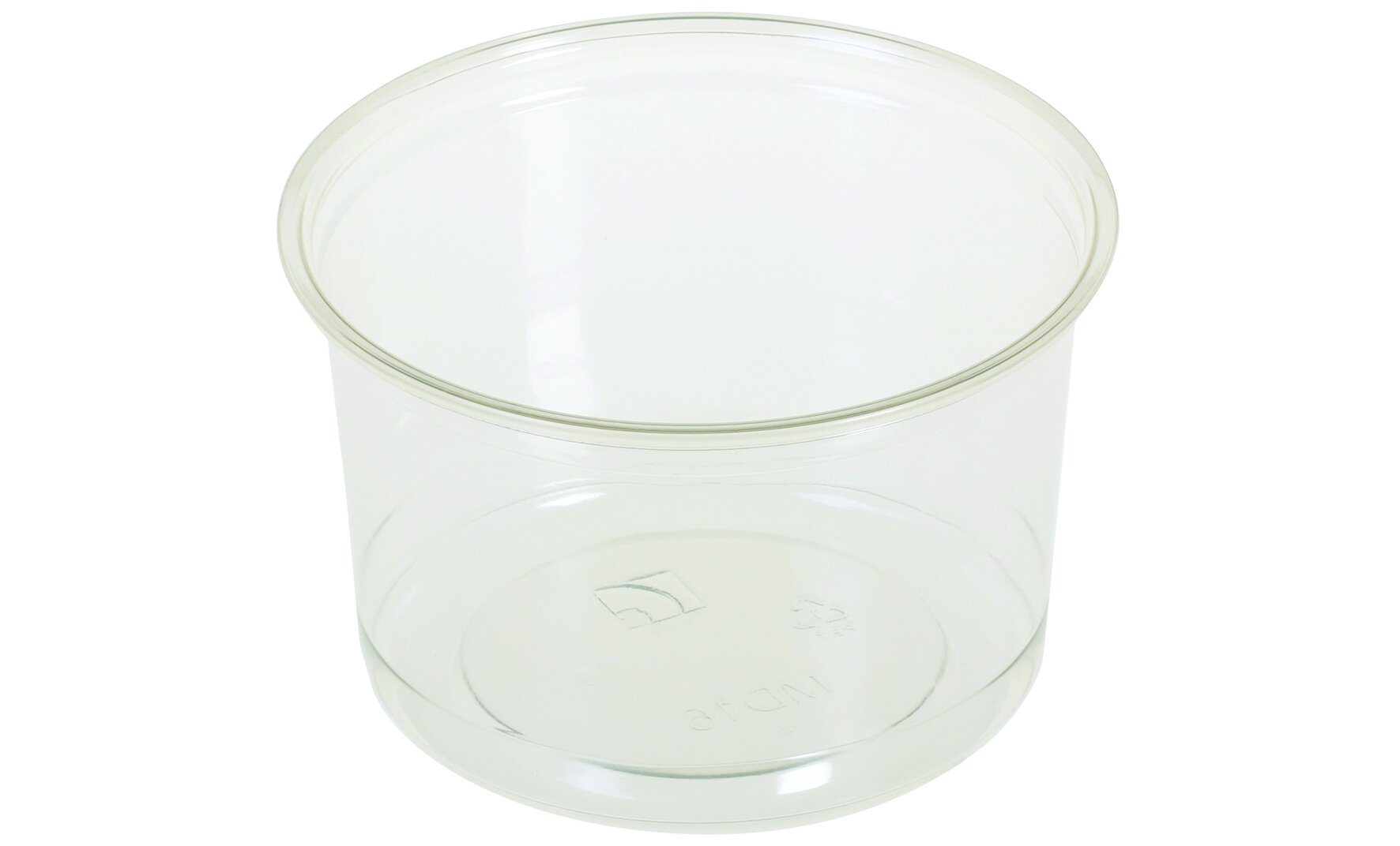 Becher PET, transparent, rund, 500 ml
