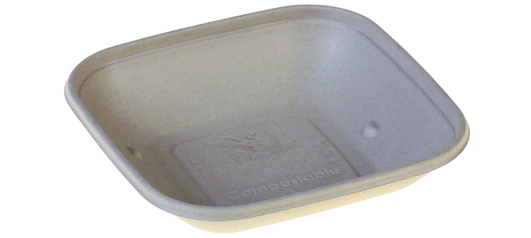 Bowl naturesse Zuckerohr, quadratisch, 500 ml