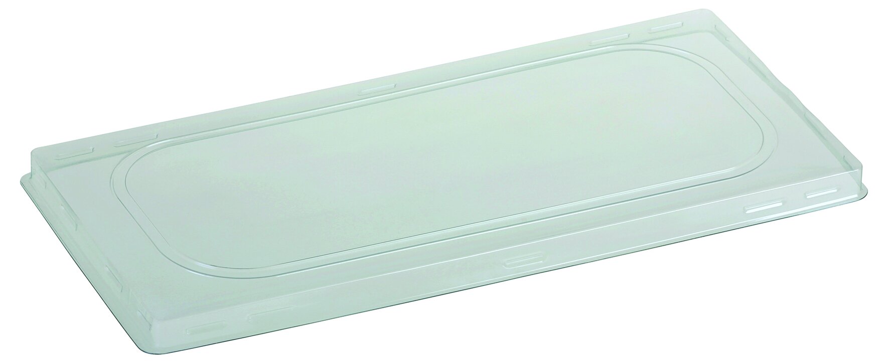 Deckel PET transparent 173x370mm