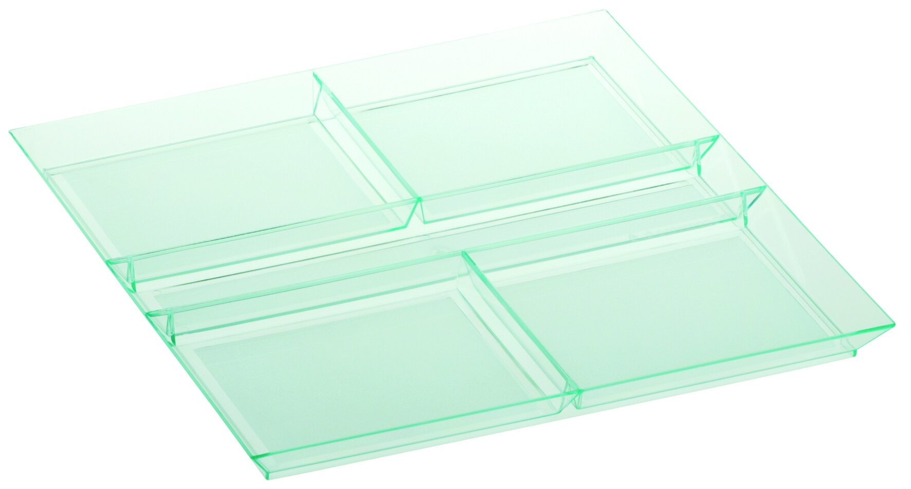 Tablett Quadra PS meerblau 310x310x22mm