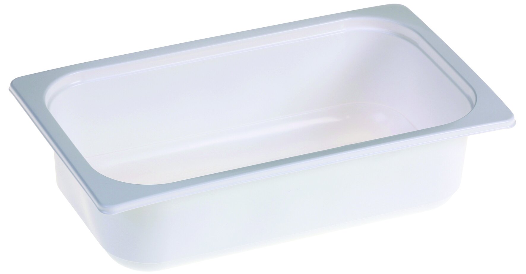 Schale PP GN1/4 2910ml weiss 265x162x70mm