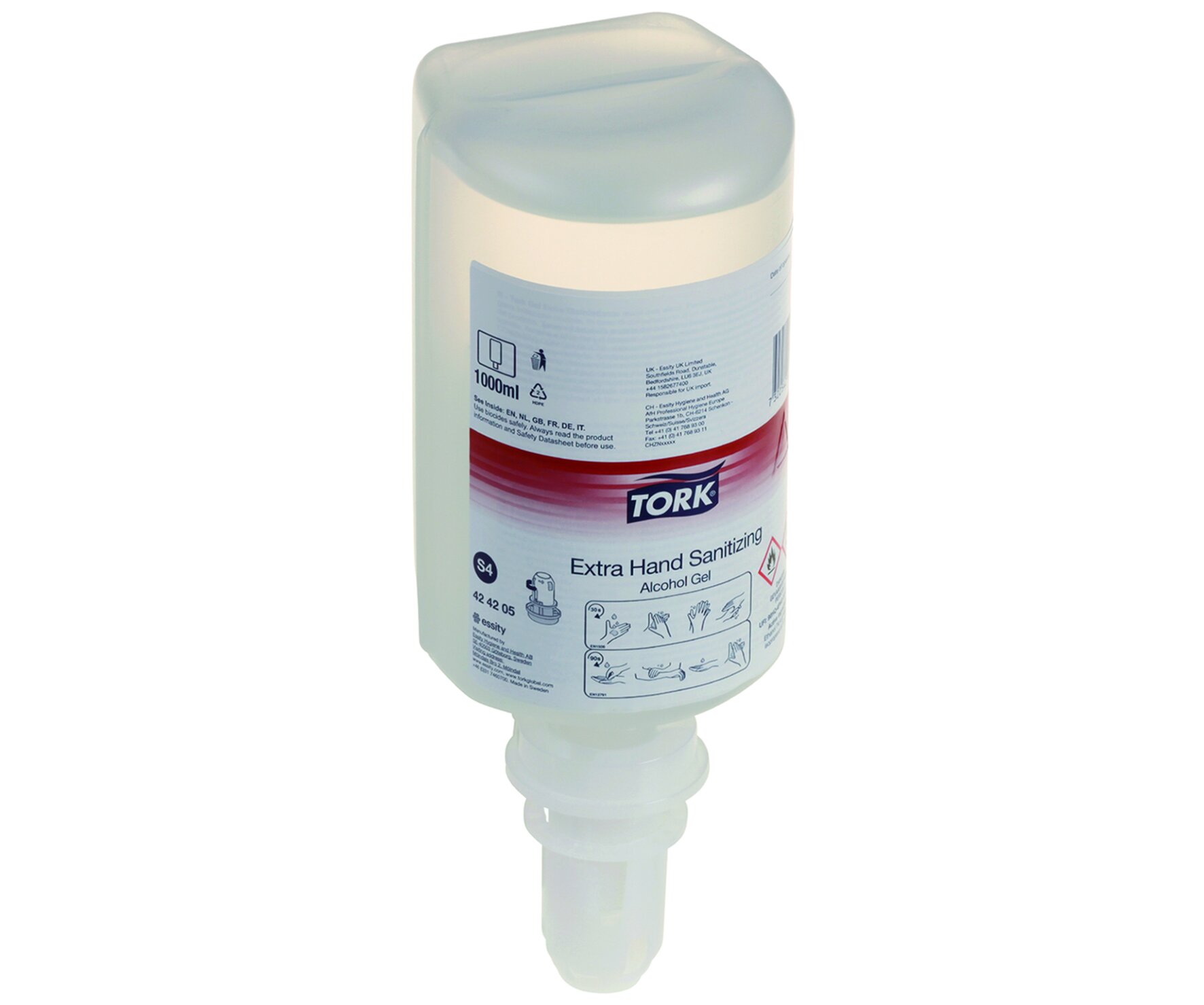Handdesinfektionmittel Gel Tork S4, 1000 ml