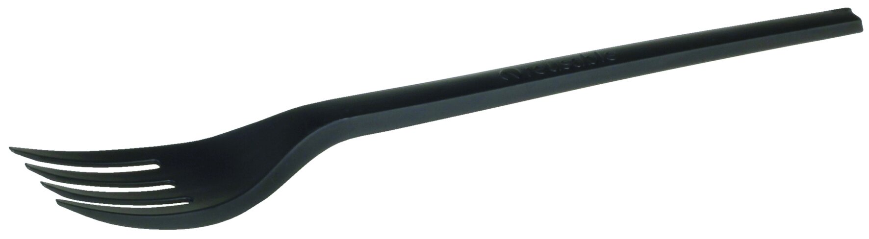 Gabel naturesse reusable CPLA, schwarz,  16.8 cm