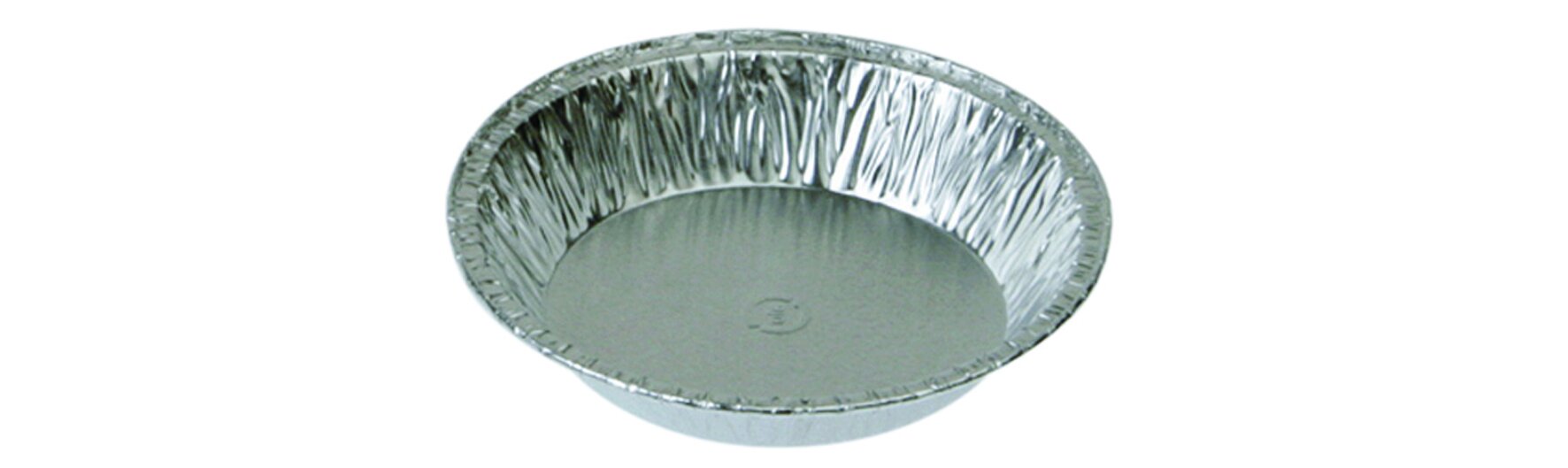 Backform Aluminium, silber, Ø 10 cm