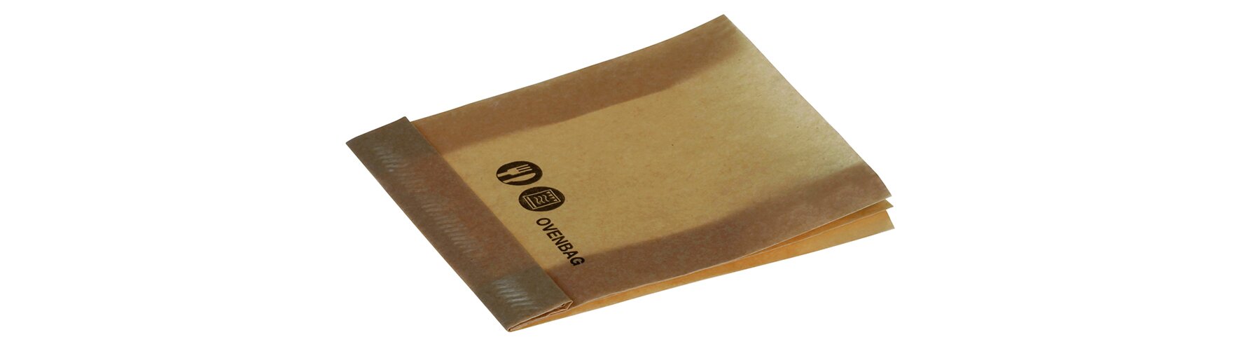 Ovenbag suplesse Papier, braun, 10.5 x 12 cm