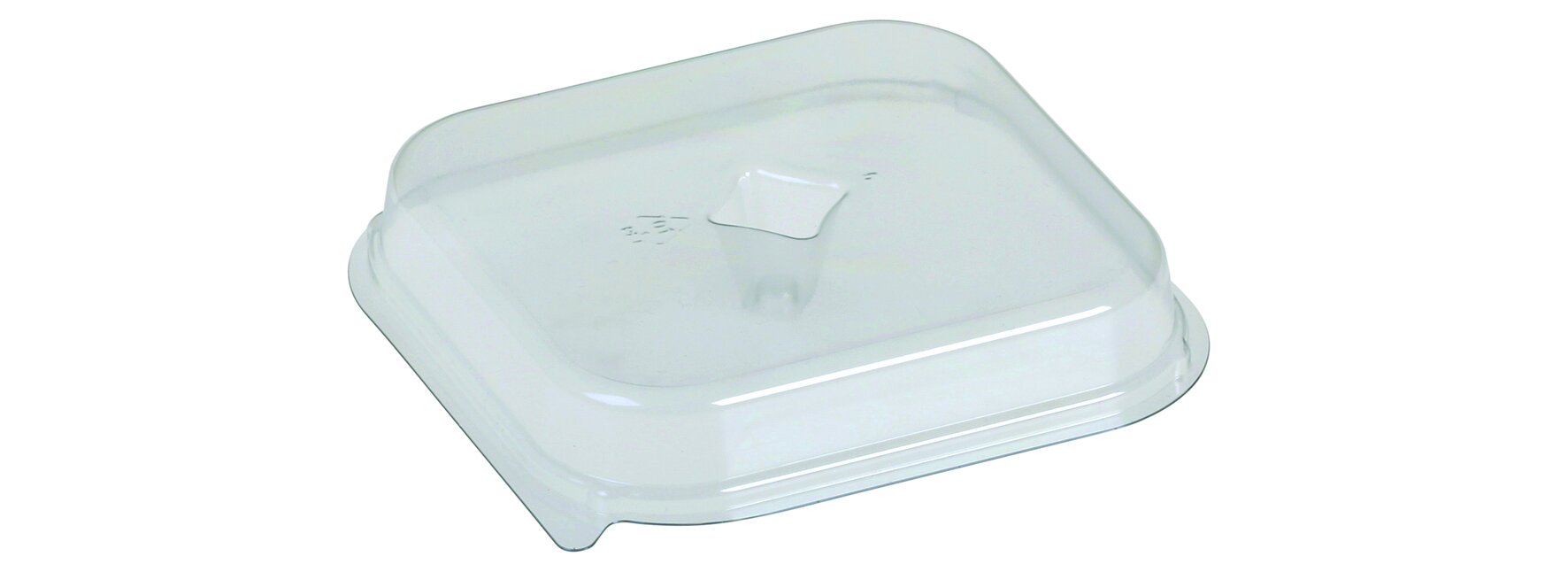 Blister-Deckel PET 105x112x17.5mm, für 4 Rosetten