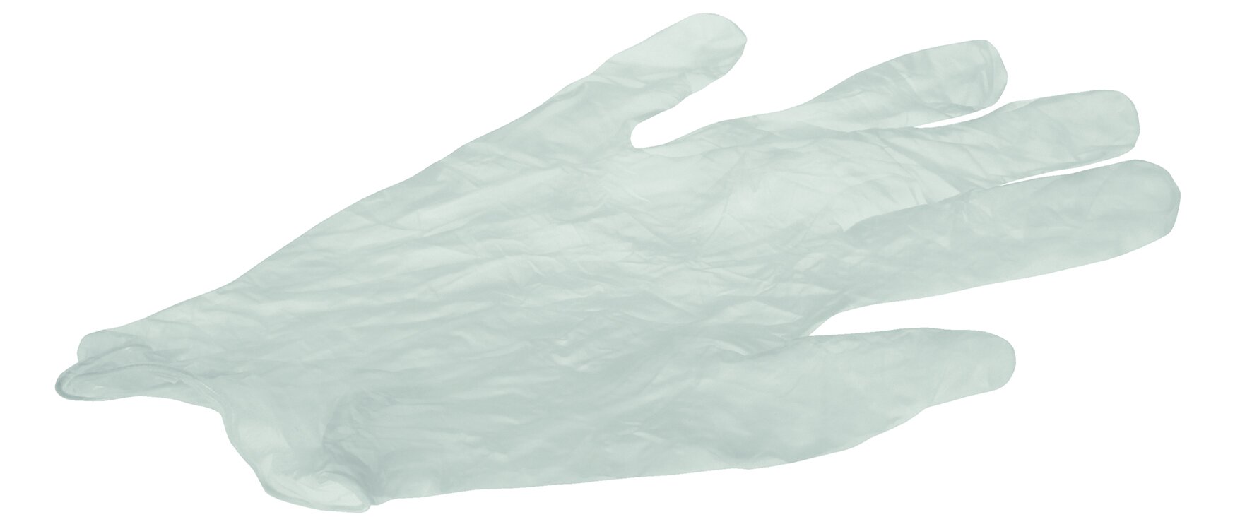 Handschuhe Vinyl, transparent, puderfrei, M