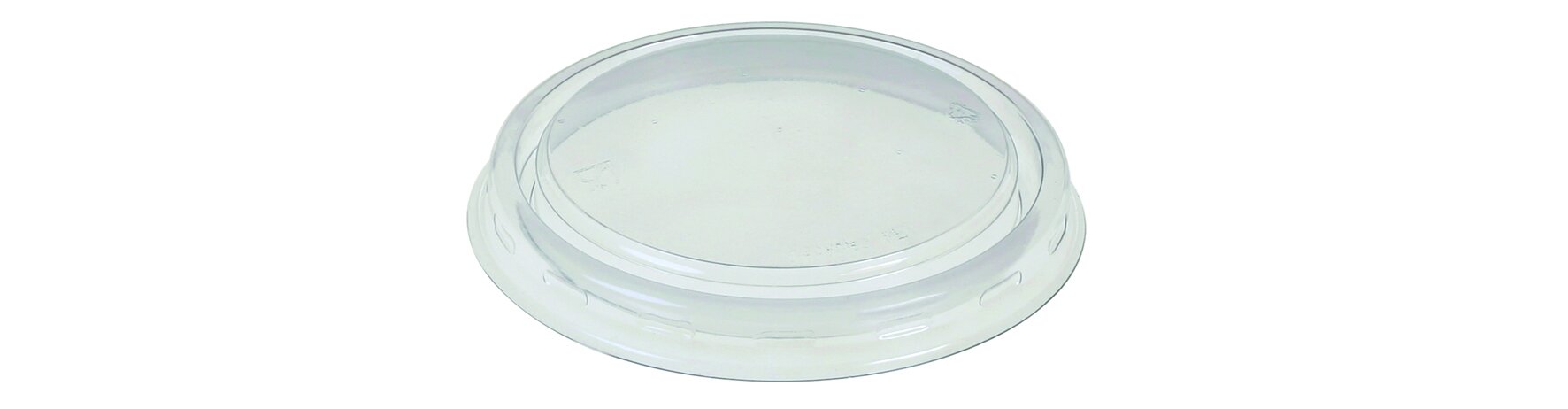 Deckel fest schließend suplesse rPET, transparent, rund, Ø 7.5 cm