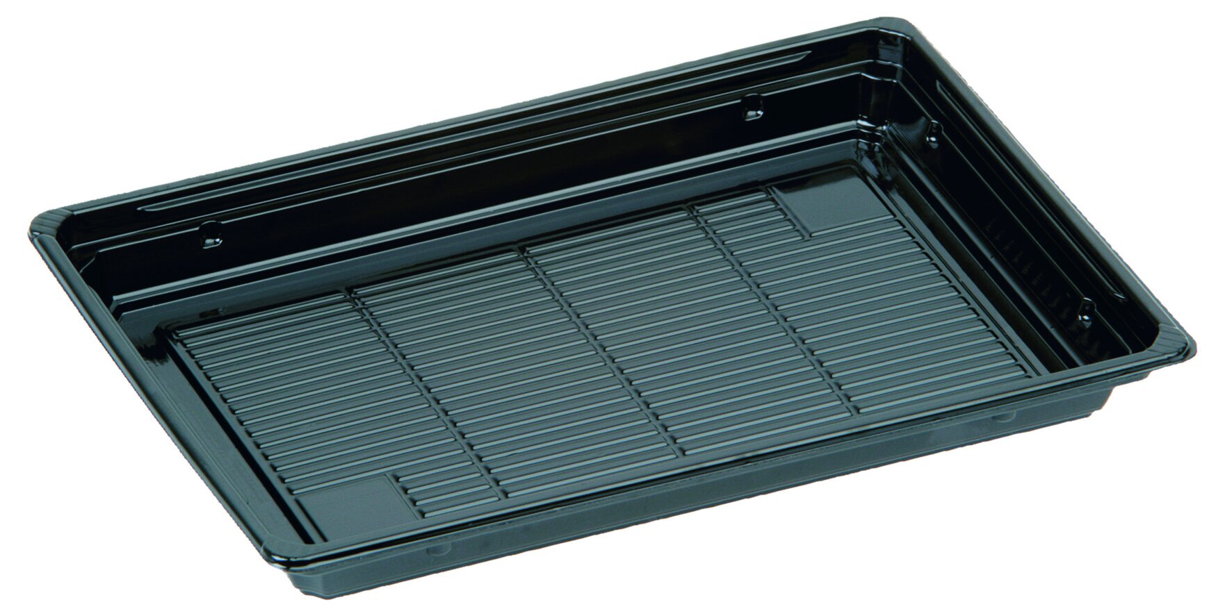 Sushi Schale rPET schwarz 212x143x22mm