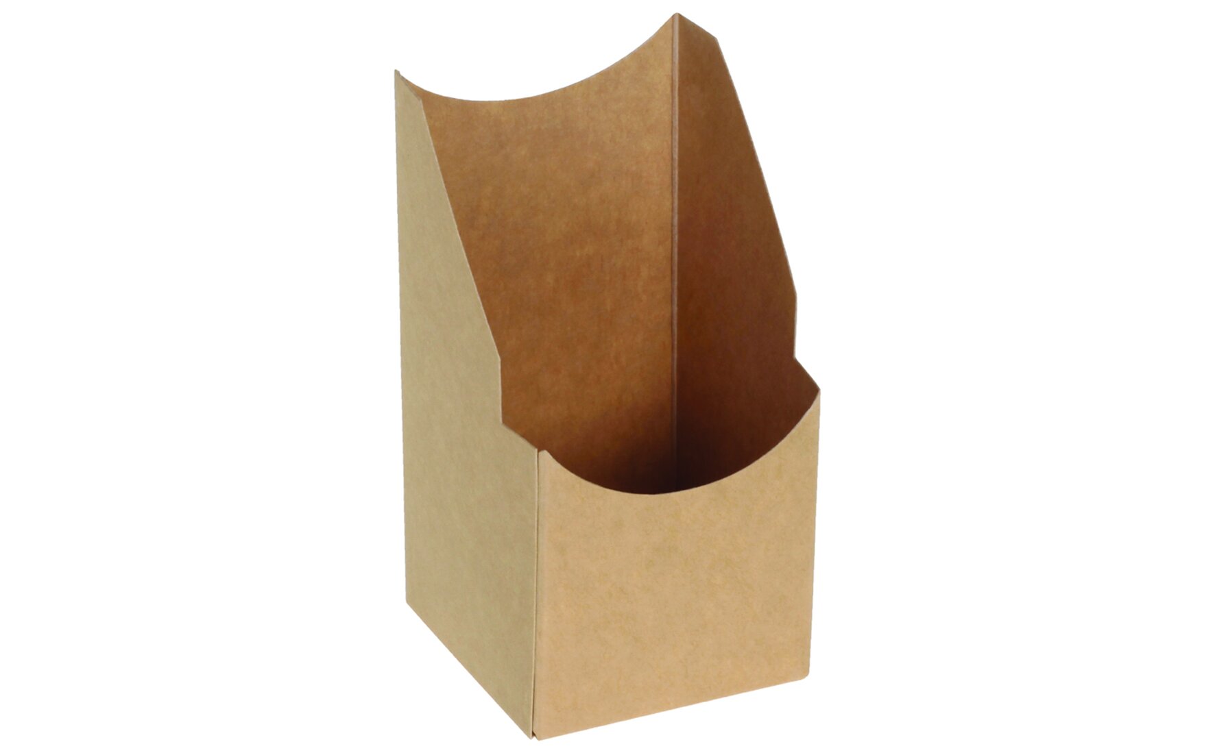 Wrap-Becher Kraft braun 65x65x130mm,300g/m2+PE